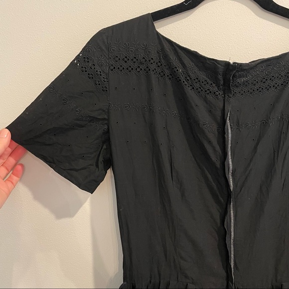 L’AIGLON Vintage 1950s Fit and Flare Embroidered Dress - Picture 8 of 16